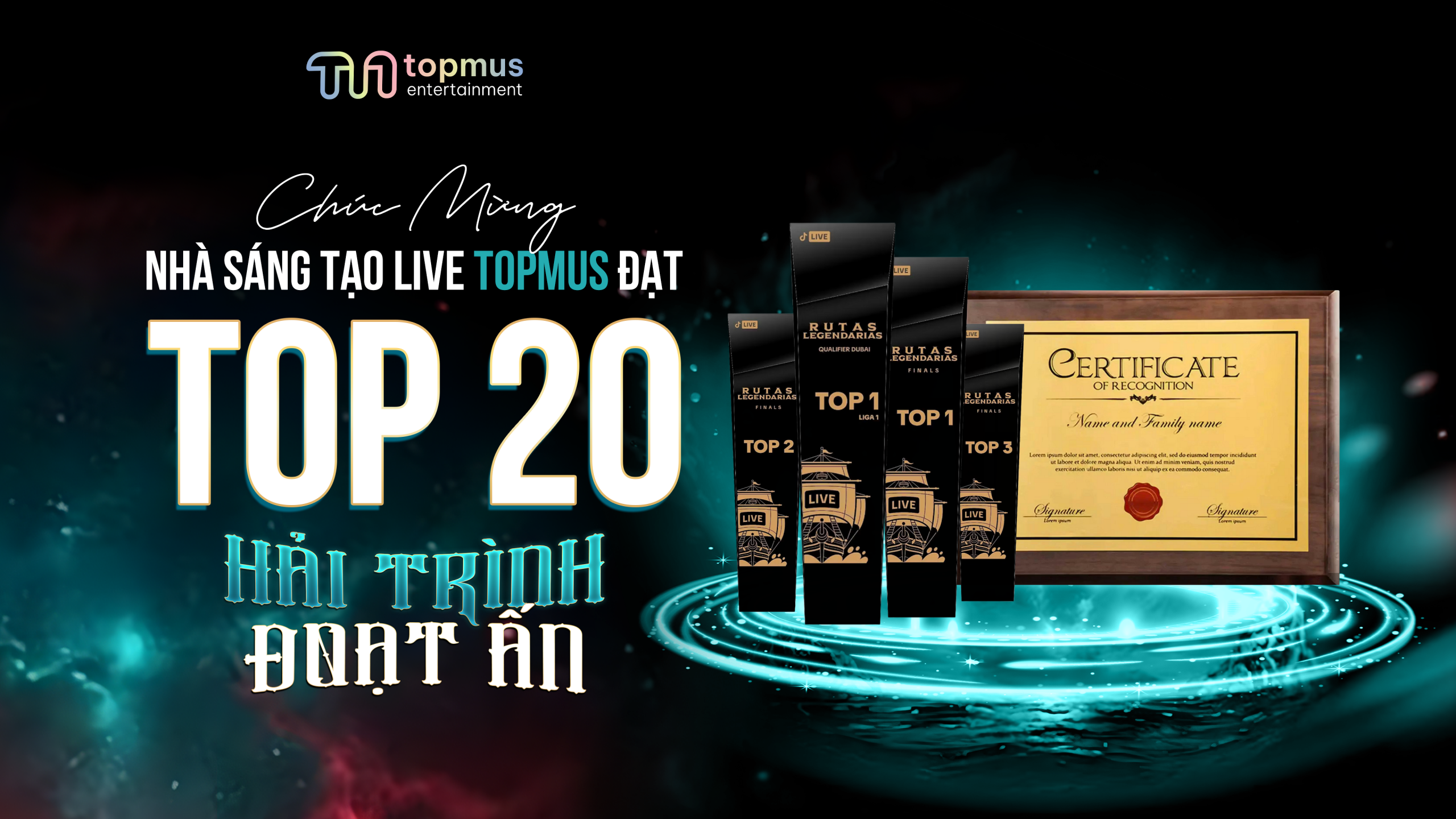 TOPMUS BỨT PHÁ TOP 1 SỰ KIỆN “HẢI TRÌNH ĐOẠT ẤN” VỚI 11 NHÀ SÁNG TẠO GHI DẤU ẤN ĐỈNH CAO